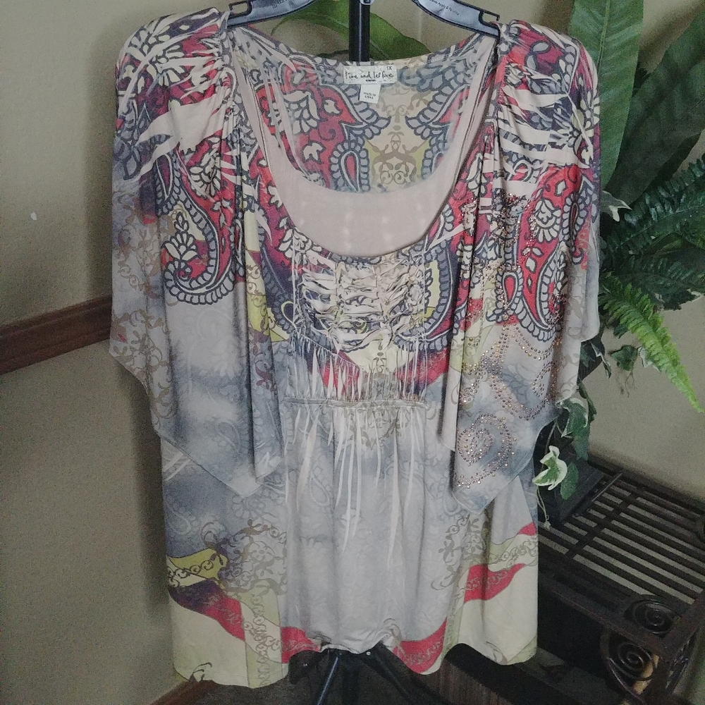 Live & Let Live Blouse
